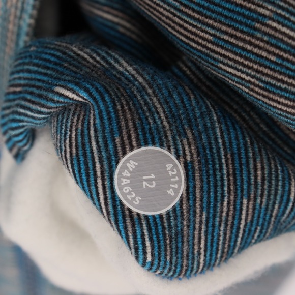 Lululemon Scuba Hoodie Sz 12 Wee Are From Space Printed Polar Cream Blue Sporty - Picture 5 of 7